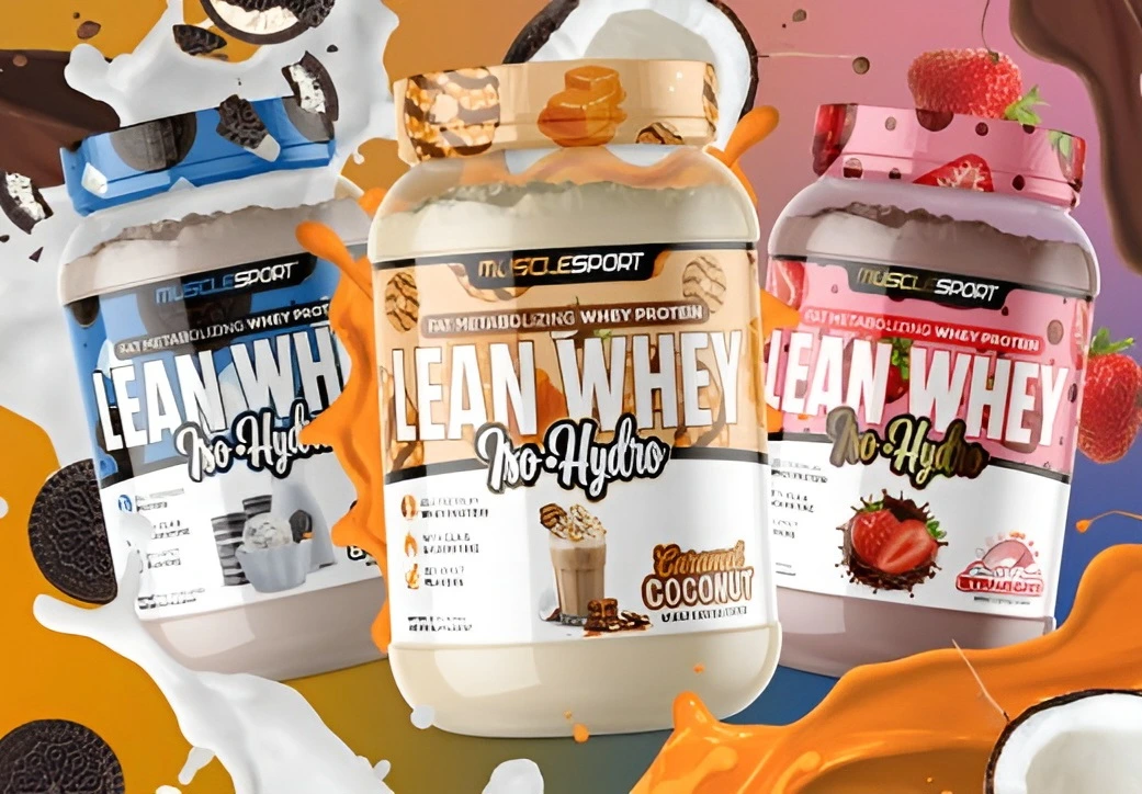 MuscleSport, Proteínas Isolatadas e Hidrolizadas.