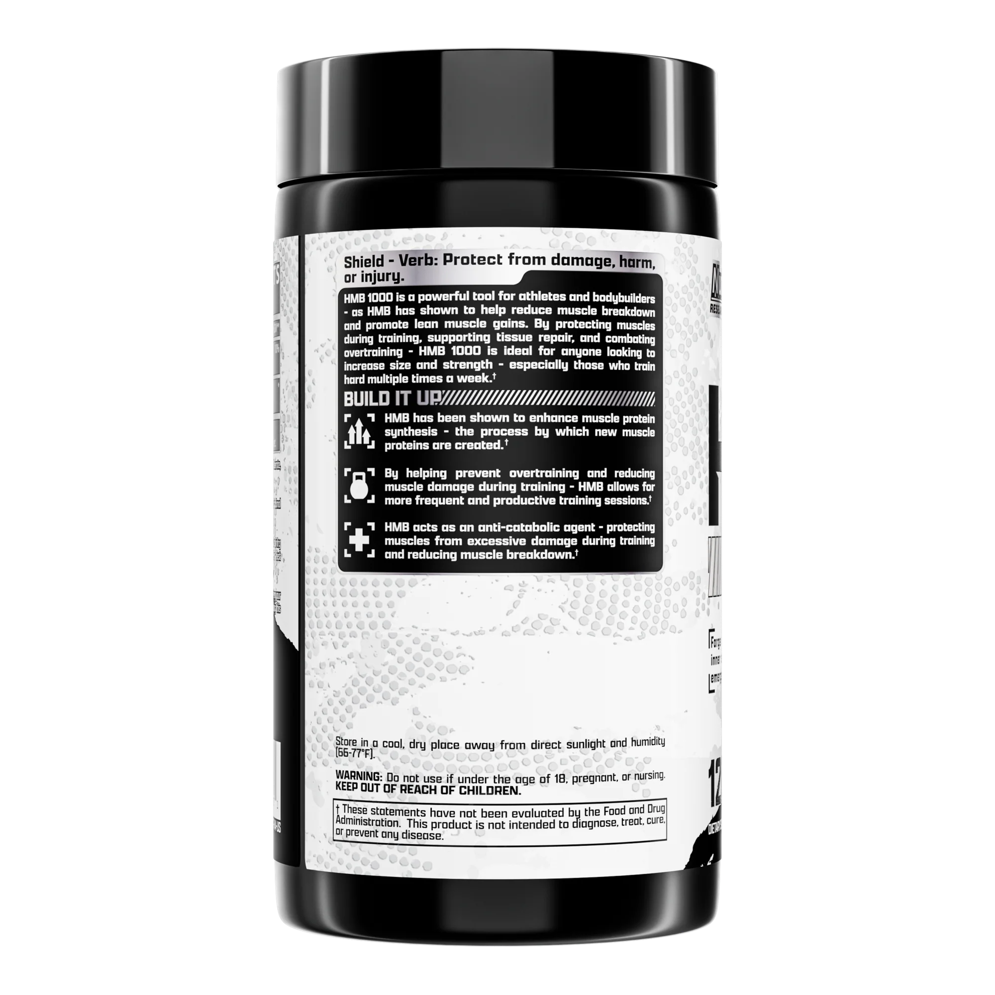 Multivitamínico Nutrex HMB 1000 con 120 Cápsulas.