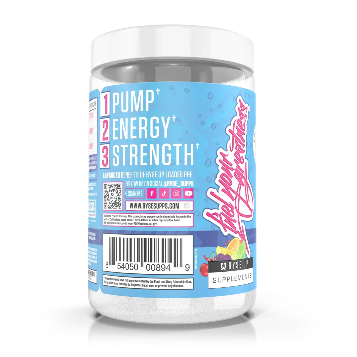 Pre Entreno Ryse Kool Aid 30 Servicios 420g Sabor Tropical Punch.