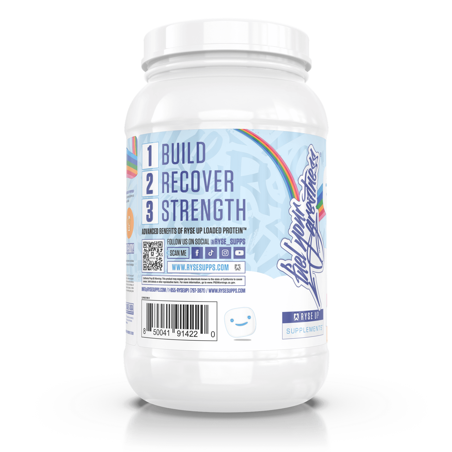 Proteína Ryse Whey Premium con MCT's 2 lbs Sabor Jet-Puffed™ Marshmallow.