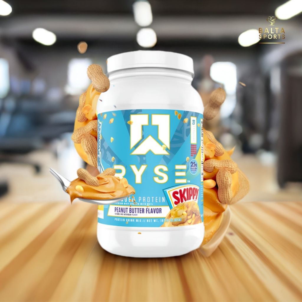 Proteína Ryse Whey Premium con MCT's 2.37 lbs Sabor Skippy® Peanut Butter.