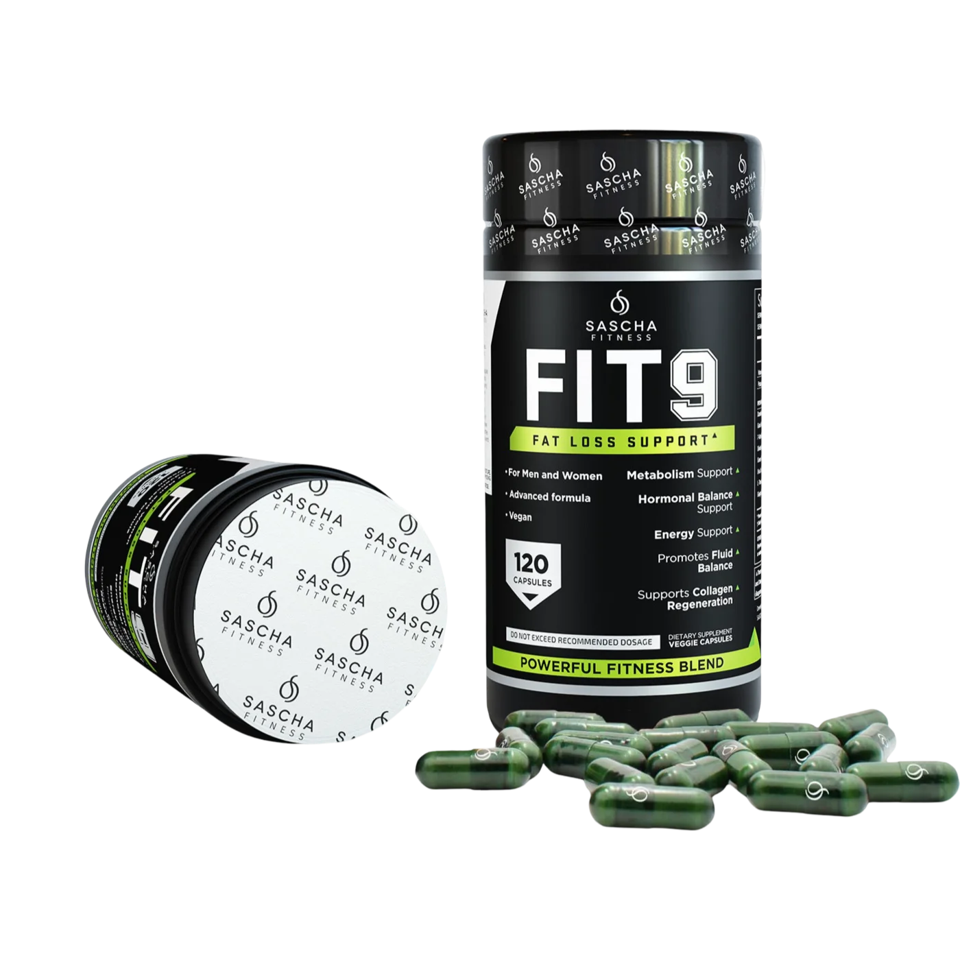 Multivitamínico Sascha Fitness Fit 9 con 120 Cápsulas.